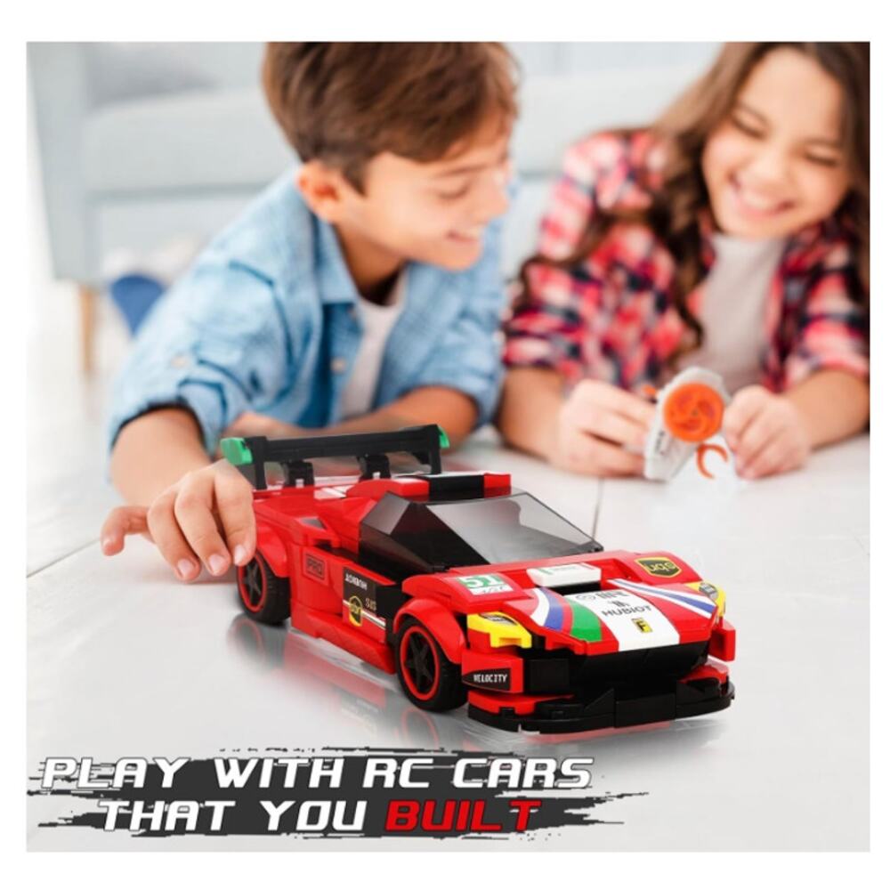 306 pcs RC Car Building Block Set - Remote Control Racing Car Building Set - Picture 2 of 6